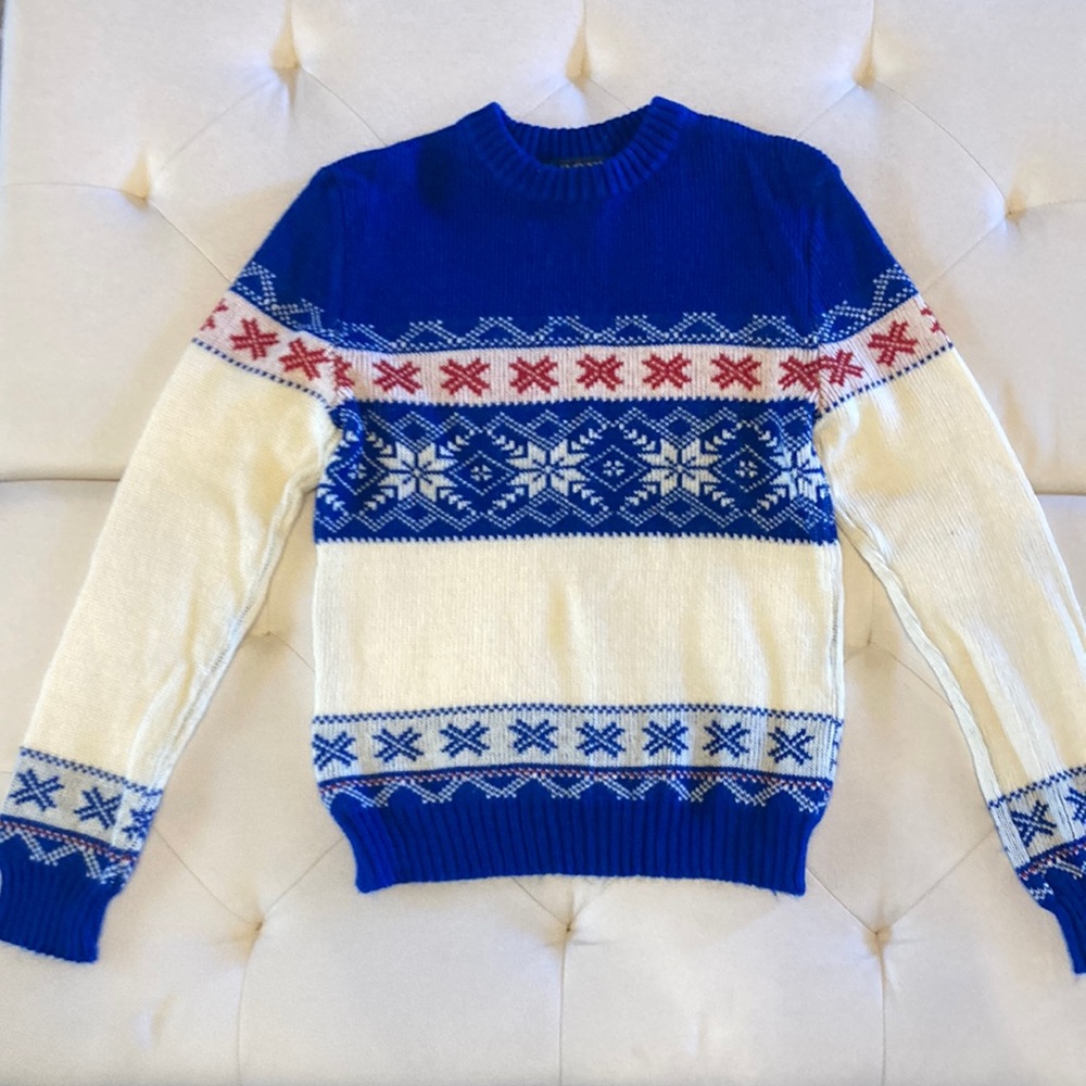 Vintage C.S.M Colin St. Marx Christmas sweater